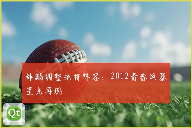 韩鹏调整老将阵容,2012青春风暴星光再现